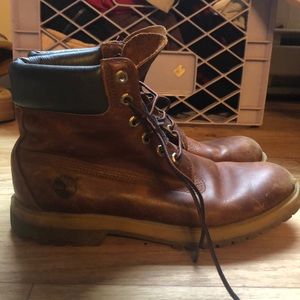 Used timberland boots